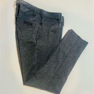 Calvin Klein women skinny jeans size 8 gray cotton blend low rise